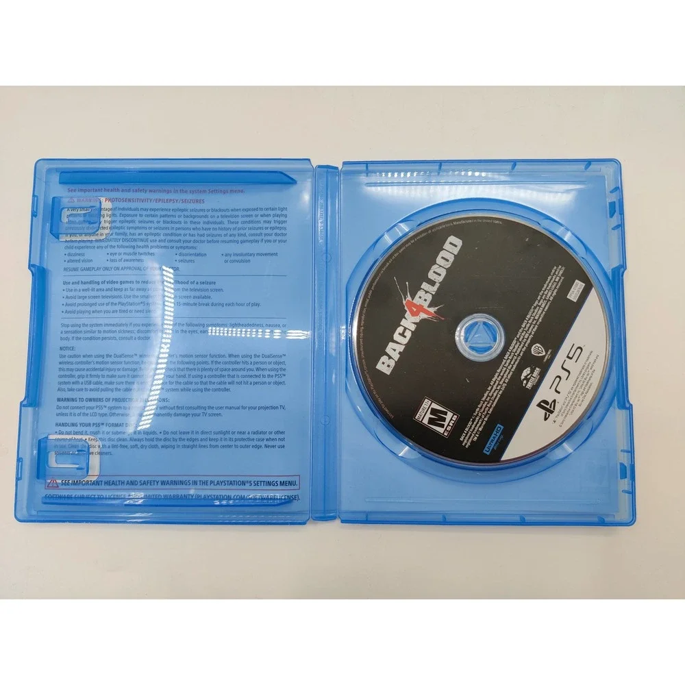 Back 4 Blood Ultimate Edition Sony PlayStation 5 PS5 Zombie Shooter Game Disc